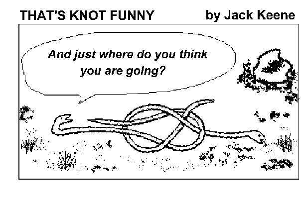 It's funny if you know your knots!